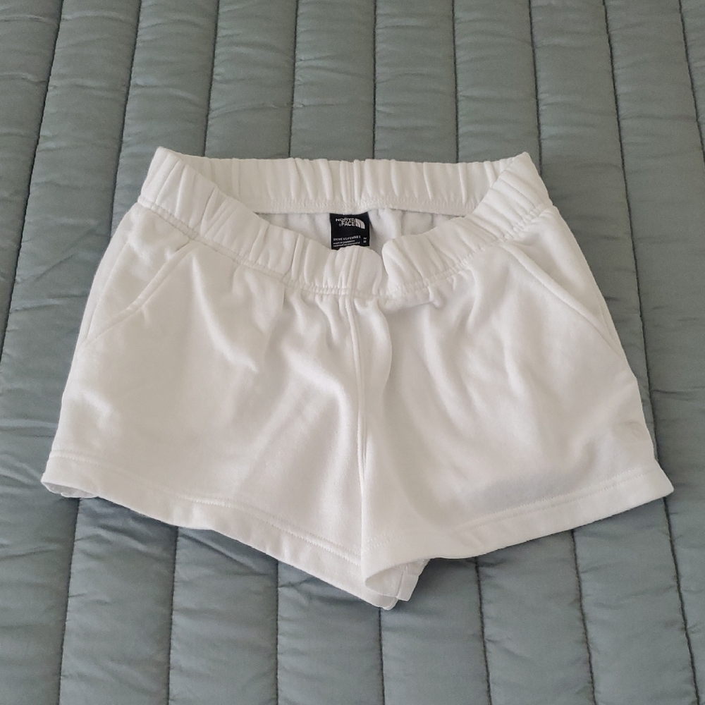 The North Face White Athletic Shorts Lightweight Elastic Waist